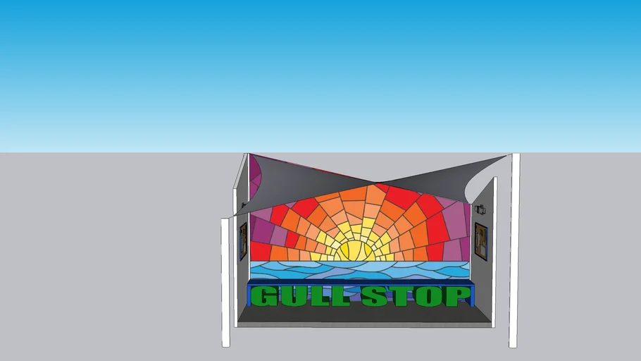 Endicott Bus Stop ZP 3D Warehouse