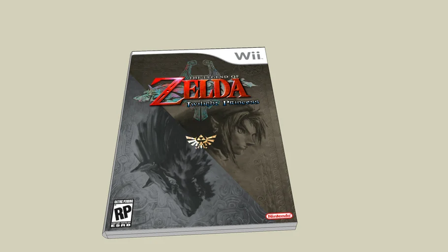 Legend Of Zelda Twilight Princess Game Case