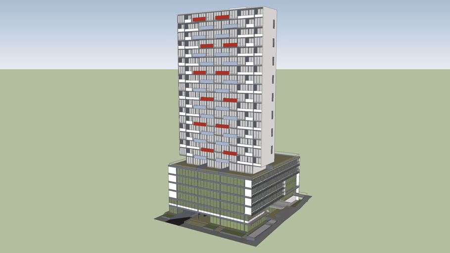 Edificio Retiro Medico. Habana, Cuba | 3D Warehouse