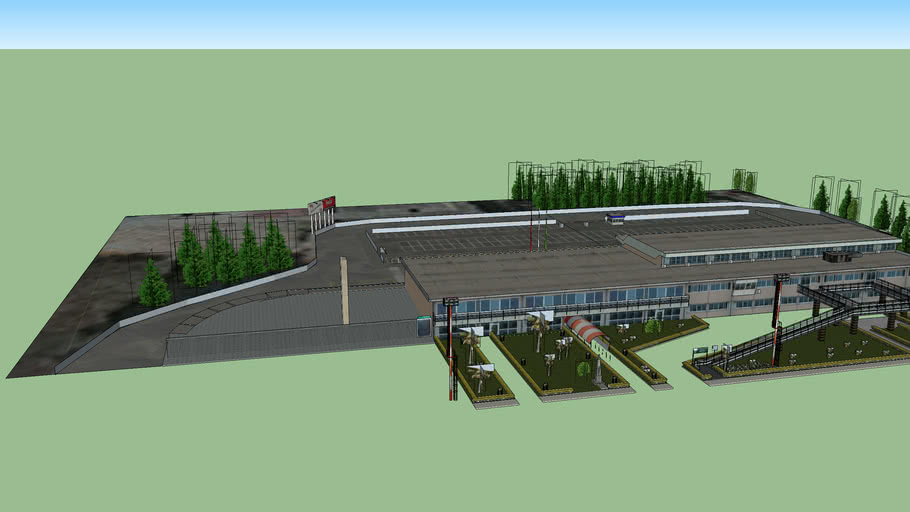 Terminal 3D Warehouse