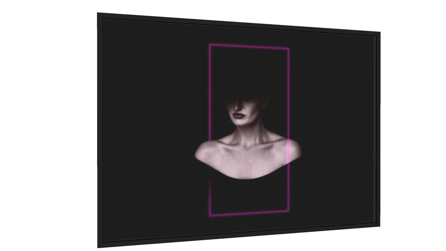 Quadro Dark Woman - Galeria9, por Melinski Digital Art