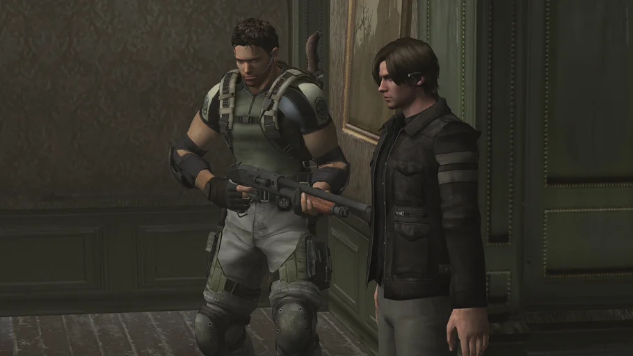 Resident Evil Chris And Leon 3d Warehouse