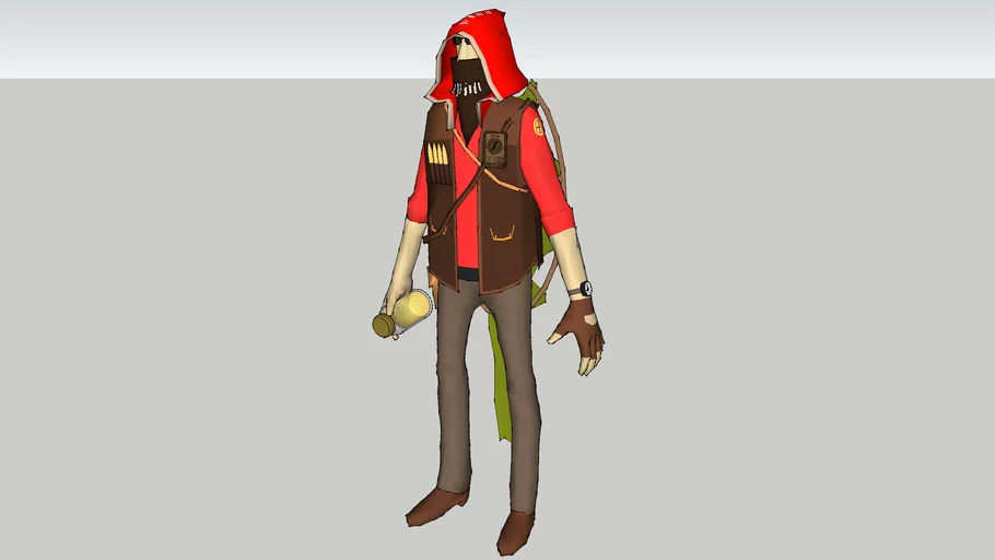 TEAM FORTRESS 2 SNIPER (my custom) | 3D Warehouse