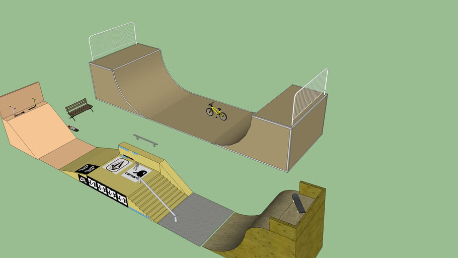 awesome skatepark | 3D Warehouse