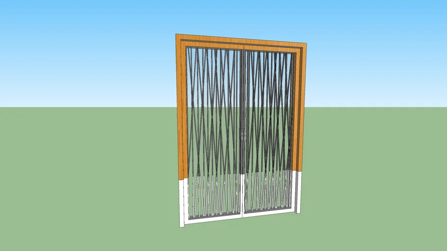 double-swing-door-3d-warehouse