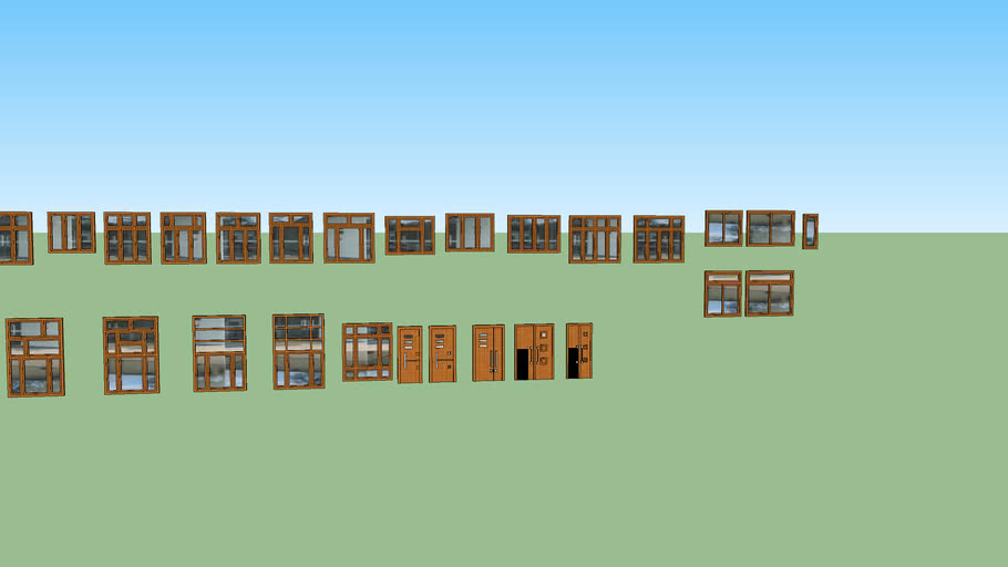DOORS& WINDOWS 3D Warehouse