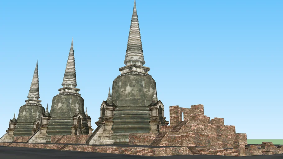 เจดีย์ วัดพระศรีสรรเพชญ์ (Wat Phra Si Sanphet)