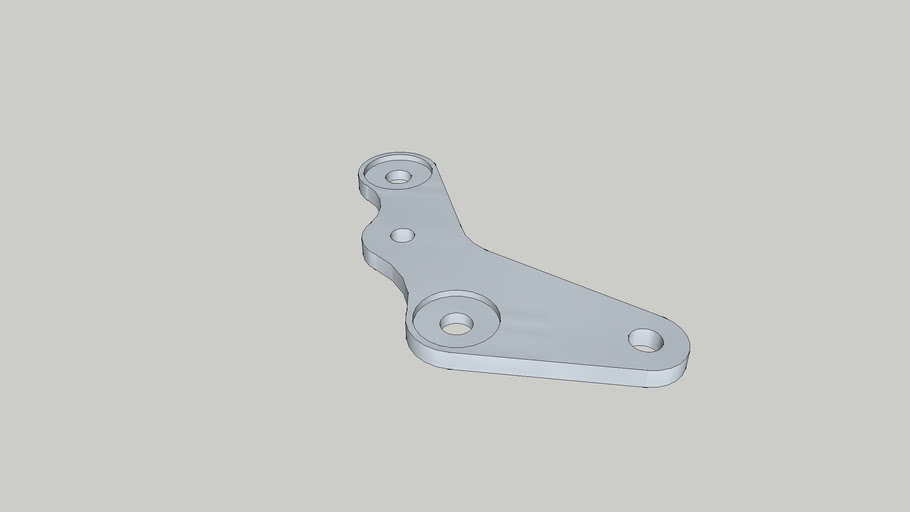 Corvette C4 to C5 Brake caliper convertion bracket 3D Warehouse