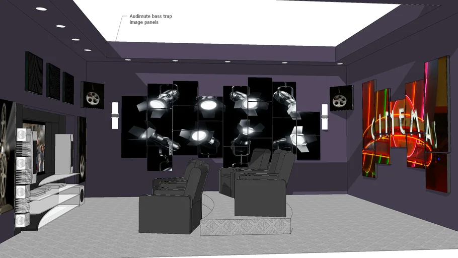 Movie Theater 3d Warehouse - vrogue.co