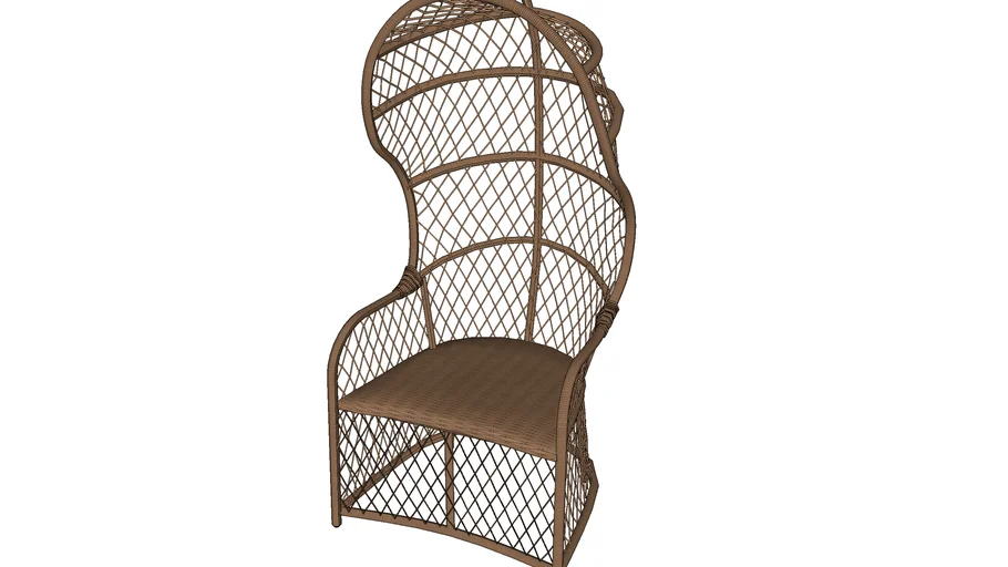 Source Furniture SF3301193 Avve Series Club Chair 3D Warehouse