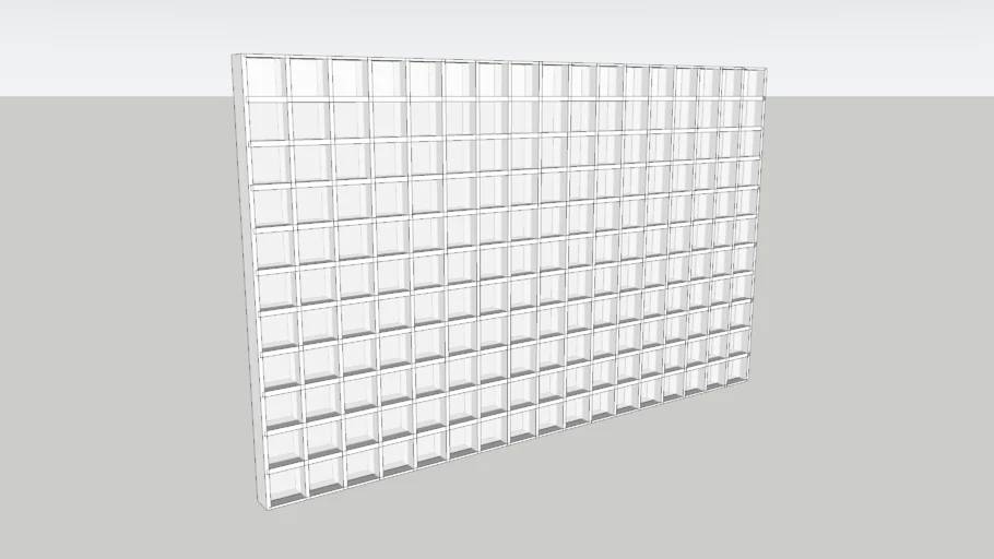 Simple glass blocks