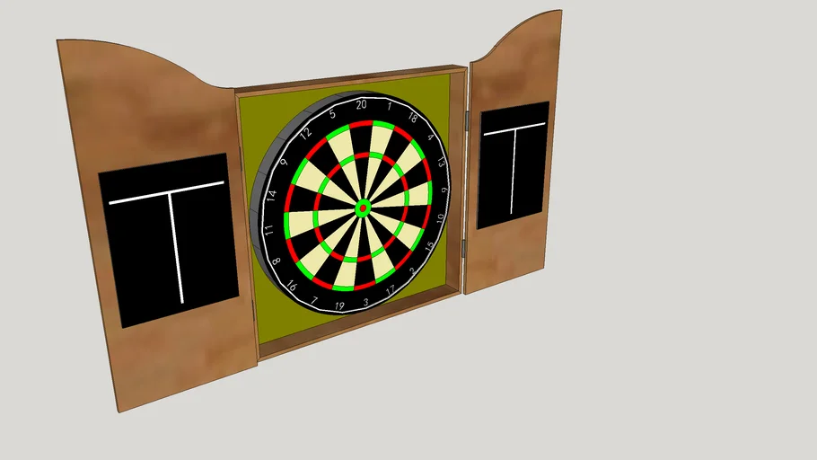 Free 3D file Gran Board Dash Dartboard - Wall Bracket 💨・3D print design to  download・Cults