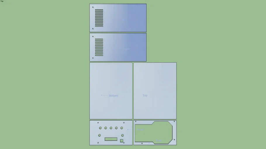ATX layout case | 3D Warehouse