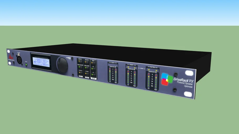 DBX DriveRack PX | 3D Warehouse