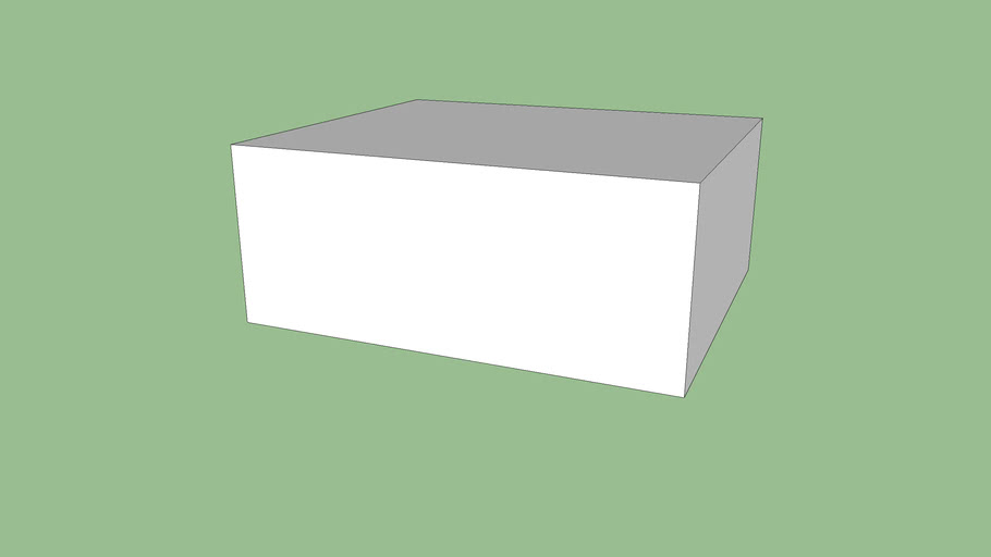 Same ole white box | 3D Warehouse