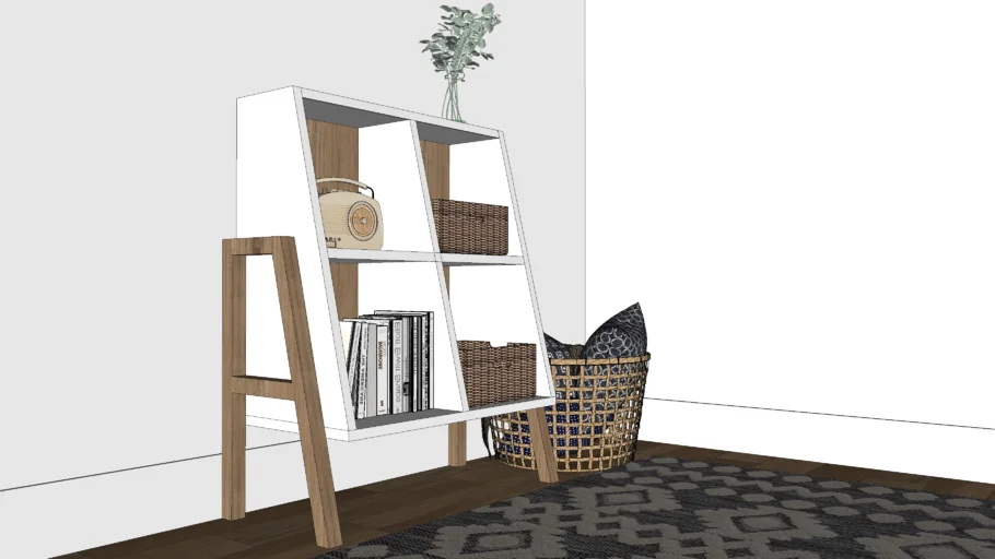 BOOKSHELF (RAK BUKU) | 3D Warehouse