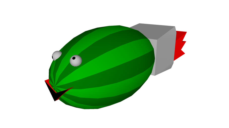 Kamikaze Watermelon 3D Warehouse