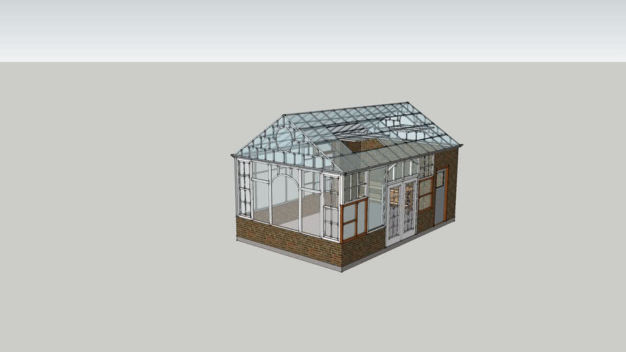 Medium Sized Glass House 3d Warehouse