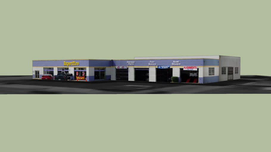 Expert Tire 3D Warehouse