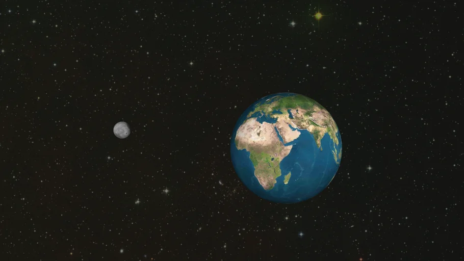 Earth and Moon | 3D Warehouse