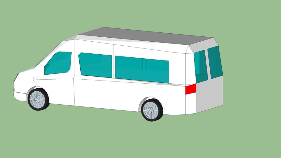 Minibus 3D Model