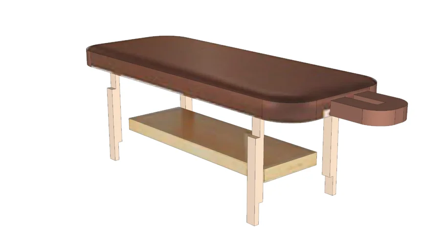 stationary massage table