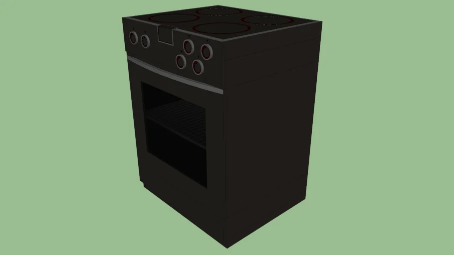 A Modern Electric Stove/Oven