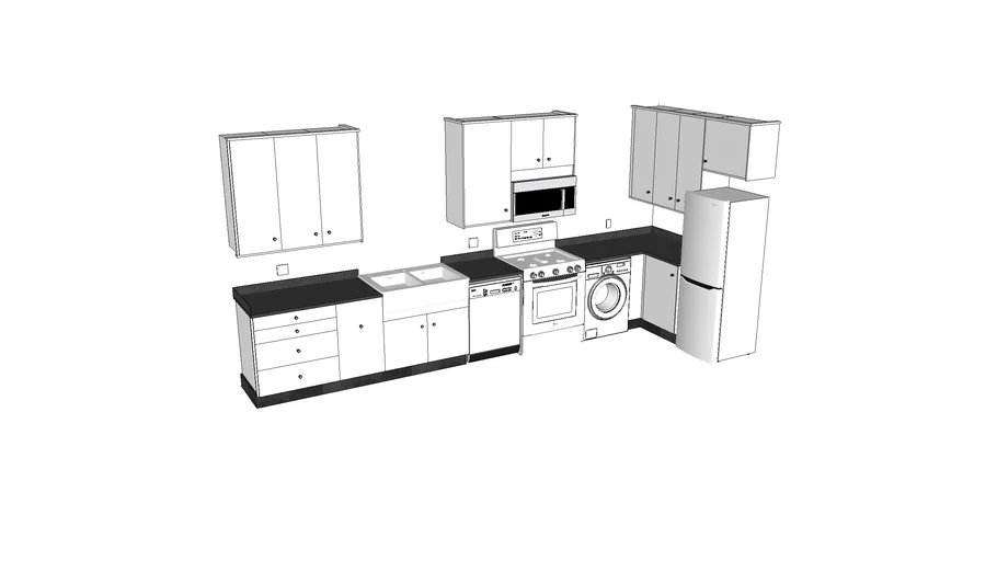Kitchen Elements - Basic | 3D Warehouse