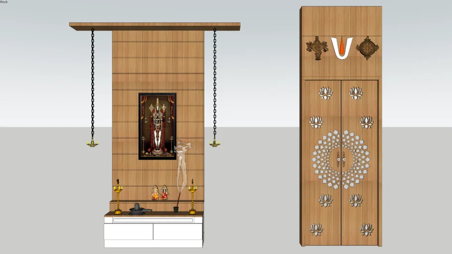 pooja room | 3D Warehouse