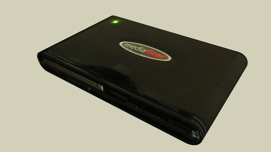 mediaGear Card Reader 3D Warehouse