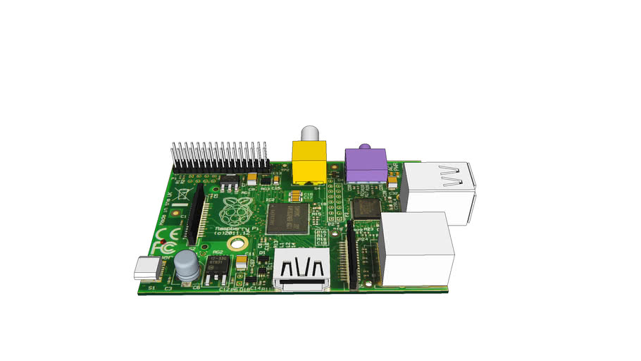 Raspberry Pi v2 | 3D Warehouse