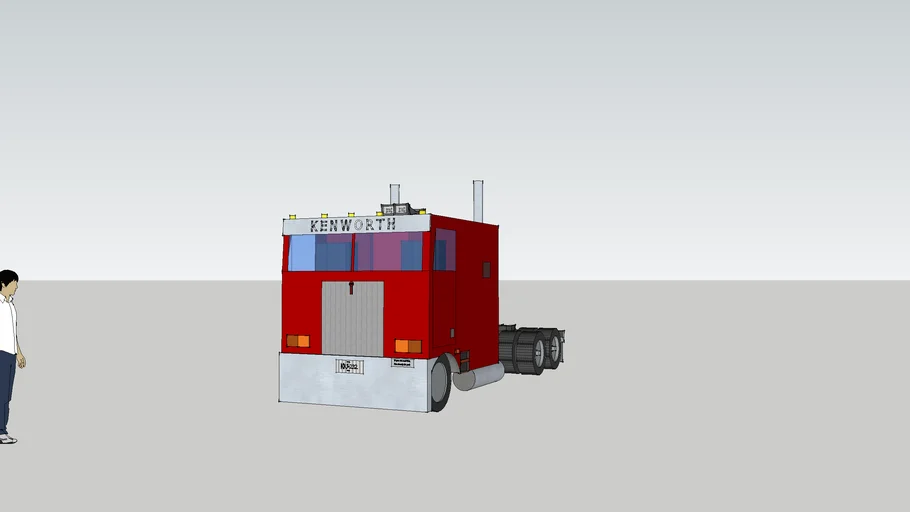 Semi Truck (no trailer) 3D Warehouse