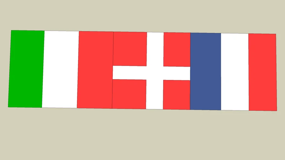 Flag Chain 4 | 3D Warehouse