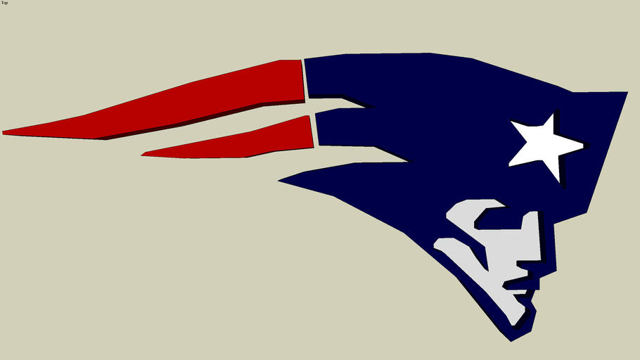 New England Patriots Logo | 3D Warehouse