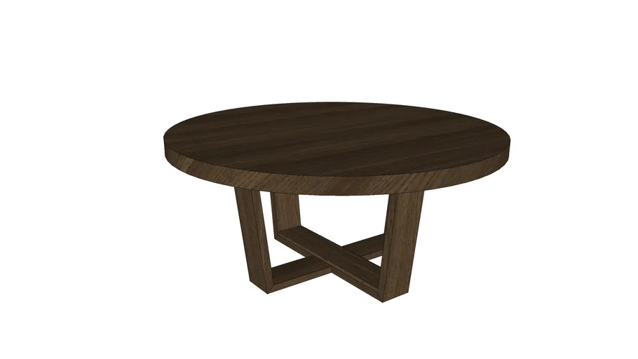 Antoccino Round Dining Table 3D Warehouse