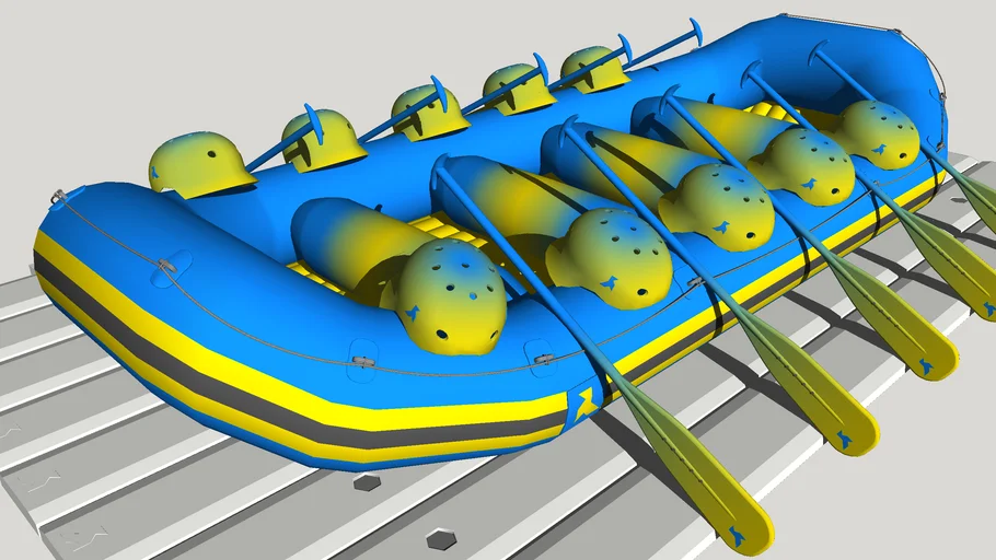 Rafting raft | 3D Warehouse