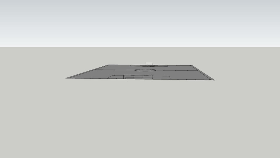 Football Court 3D Warehouse