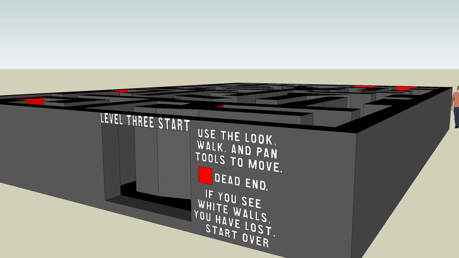 Maze of Doom Level 3 | 3D Warehouse