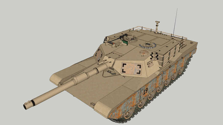 M1 Abrams | 3D Warehouse