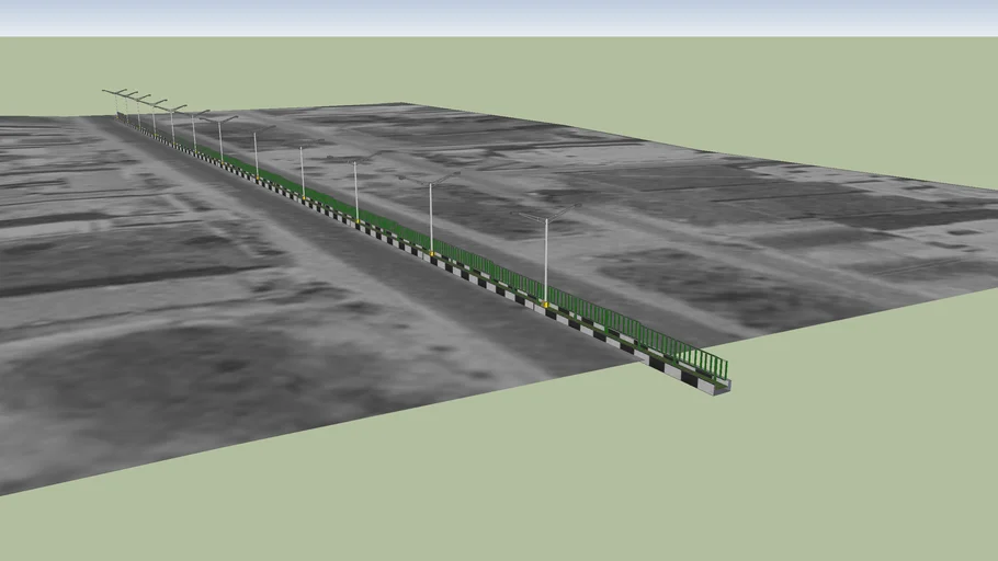 sirhind road divider 3D Warehouse