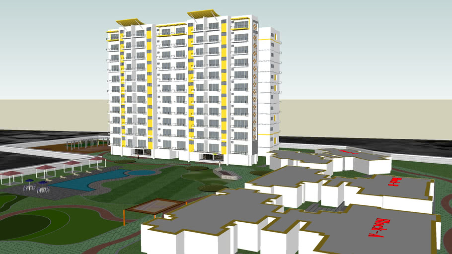 Mantri Flora 3D Warehouse