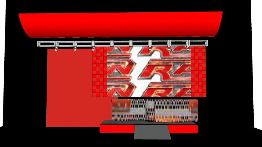 Wwe Hd Raw Arena 3d Warehouse 9894