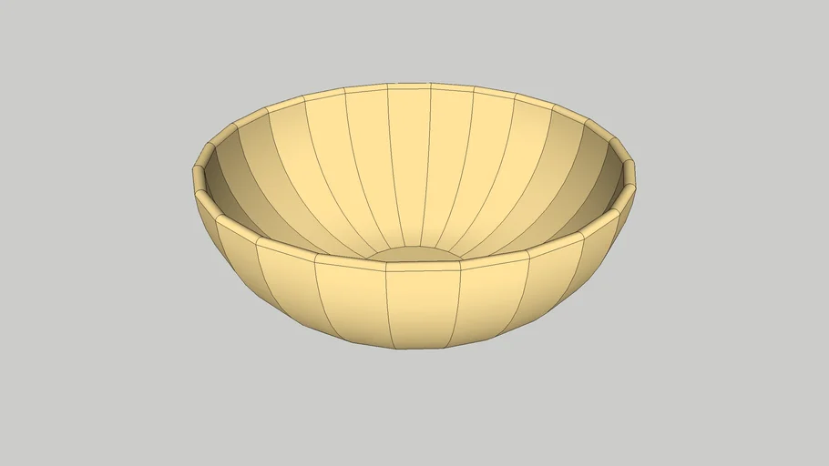 Round bathroom sink - diam. 40cm - gold