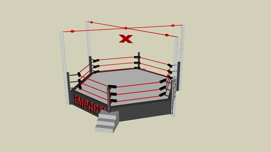 TNA Six Sided Ring-Ultimate X