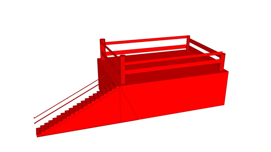 boxing ring | 3D Warehouse