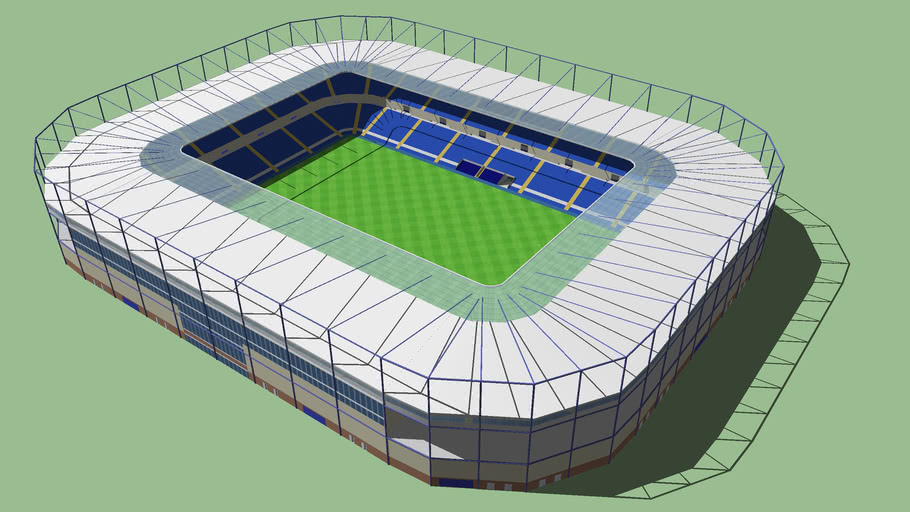 Modern Stadium Design 3D Warehouse