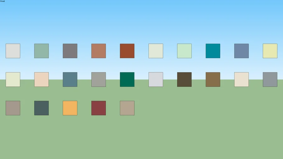 SW Paint Palette 30 | 3D Warehouse