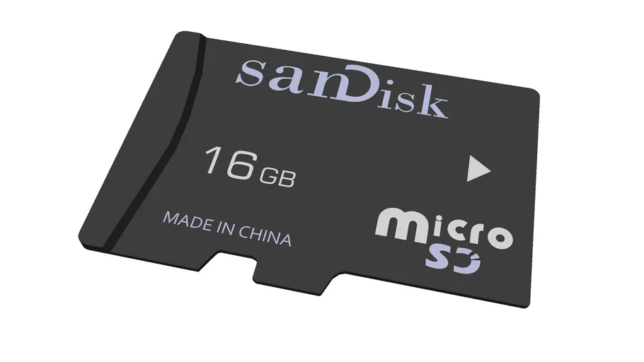 Micro SD card 3D Warehouse