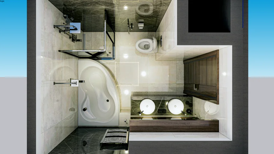 Bathroom 01.10.11 | 3D Warehouse