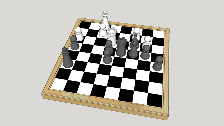 Chess - Tactical reasons | 3D Warehouse